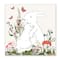 Stupell Industries Rabbit Hugs in Spring Meadow Wall Plaque